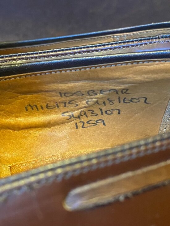 Vintage Alan McAfee London England Bullock Jones Brown Leather Tassel Loafers 11 main image 11